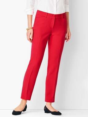 Talbots Hampshire Ankle Pants – Bright Red – Size 8 Petite